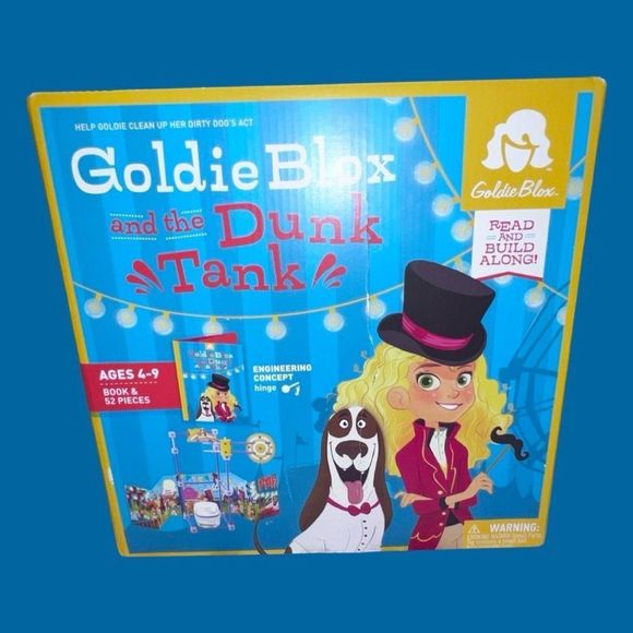 NIB Goldie Blox and The Dunk Tank Sealed - Picture 1 of 3